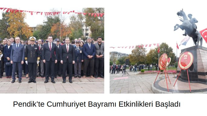 Pendik’te Cumhuriyet Bayramı Etkinlikleri Başladı