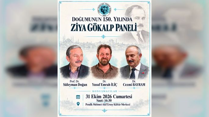 Türk Ocakları Pendik Şubesi’nden Ziya Gökalp Paneli