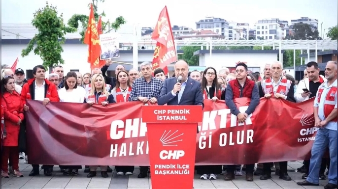 CHP Pendik’ten “Mutlak Butlan” Kararına Protesto