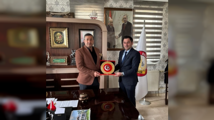 Erdi Ceylan’dan Güneykaya Belediye Başkanı Kırışkuzu’na Ziyaret