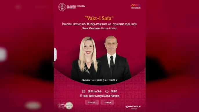 İrem Şamlı Vakt-i Safa Konserinde Sahne Alacak