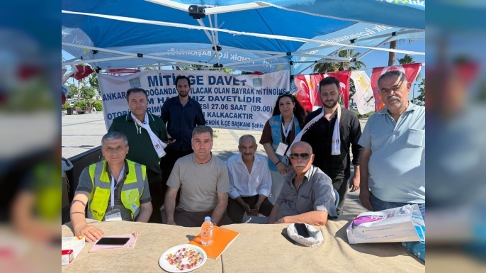 İYİ Parti Pendik’ten Ankara Tandoğan Mitingine Davet