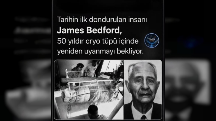 James Bedford: Geleceği Bekleyen İlk İnsan
