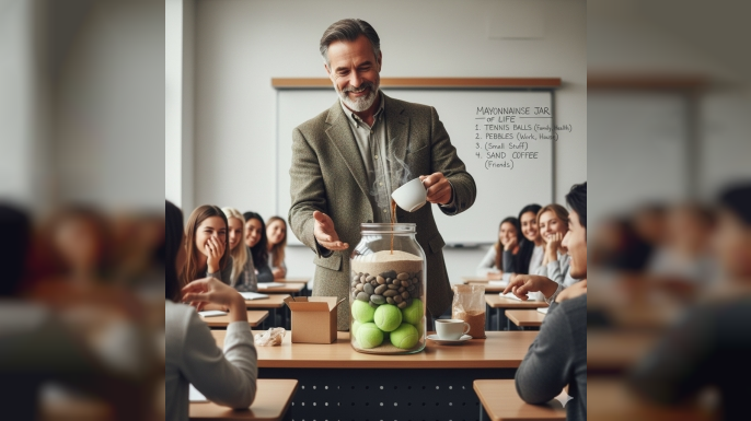 Mayonez Kavanozu Hikayesi: Hayatta Öncelikleri Belirlemek