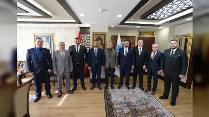 MHP Pendik İlçe Başkanı Eşref Eryılmaz’dan Belediye Başkanı Ahmet Cin’e ziyaret