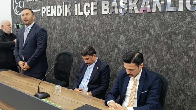 MHP Pendik İlçe Başkanlığına Eşref Eryılmaz Atandı