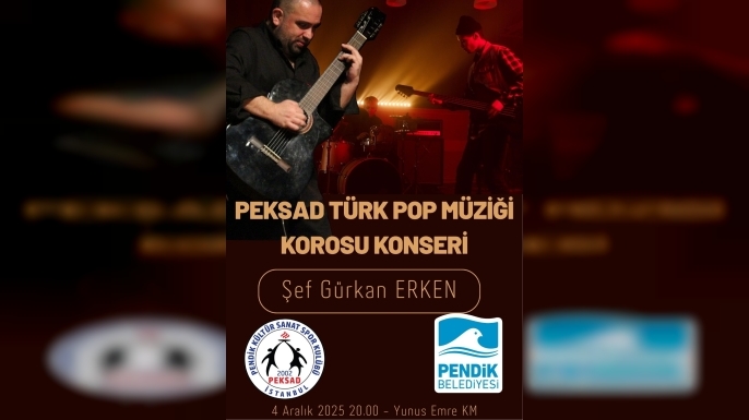 PEKSAD Türk Pop Müziği Korosu Bu Akşam Yunus Emre KM’de Sahne Alıyor