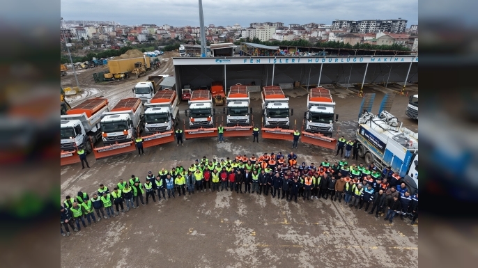 Pendik Belediyesi Kar Yağışına Karşı Hazırlıklarını Tamamladı