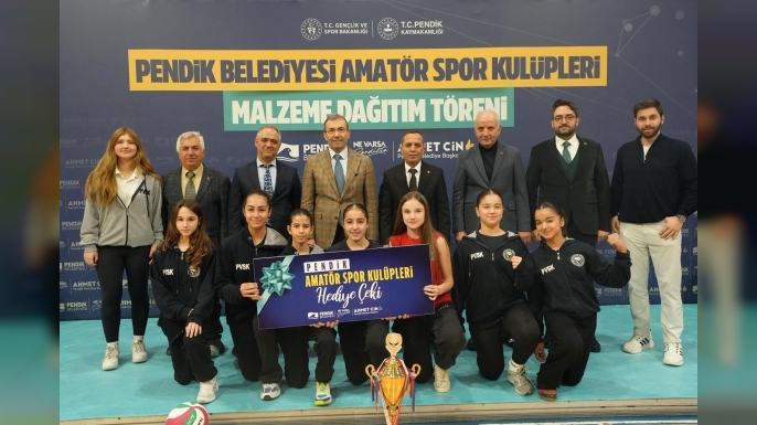 Pendik Belediyesinden Amatör Spor Kulüplerine Büyük Destek