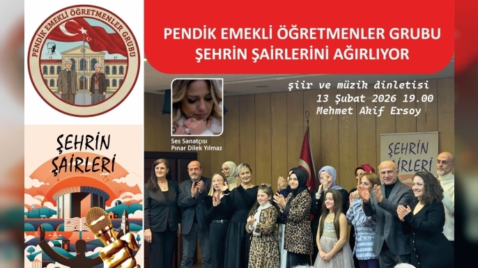 Pendik Emekli Öğretmenler Grubu Şehrin Şairlerini Ağırlıyor