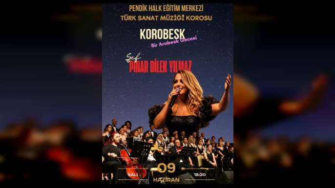 Pendik Halk Eğitim Merkezi Türk Sanat Müziği Korosu'ndan Arabesk Gecesi