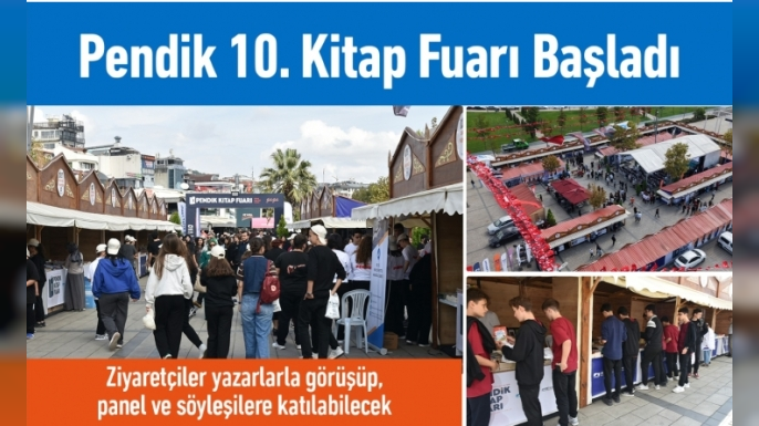Pendik Kitap Fuarı’nda 109 Yazar