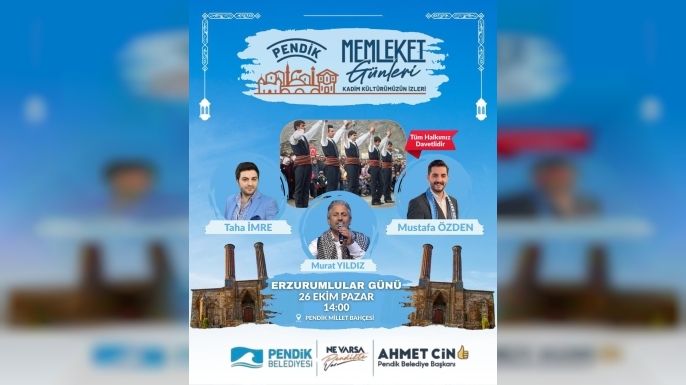 Pendik’te Erzurum Rüzgârı Esecek