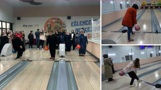 Pendik’te Kadınlara Özel Bowling Turnuvası