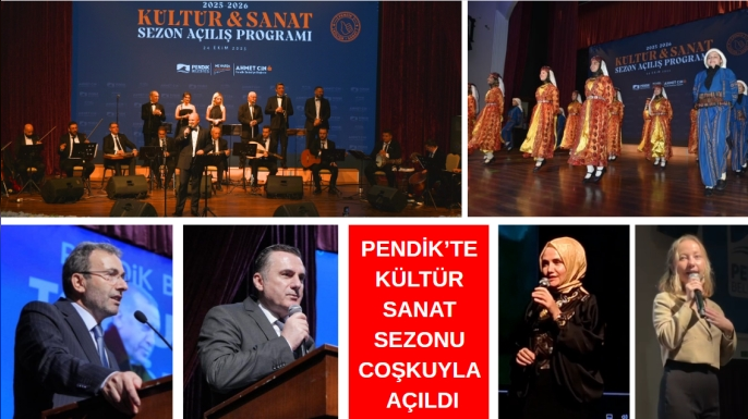 Pendik’te Kültür Sanat Sezonu Coşkuyla Açıldı