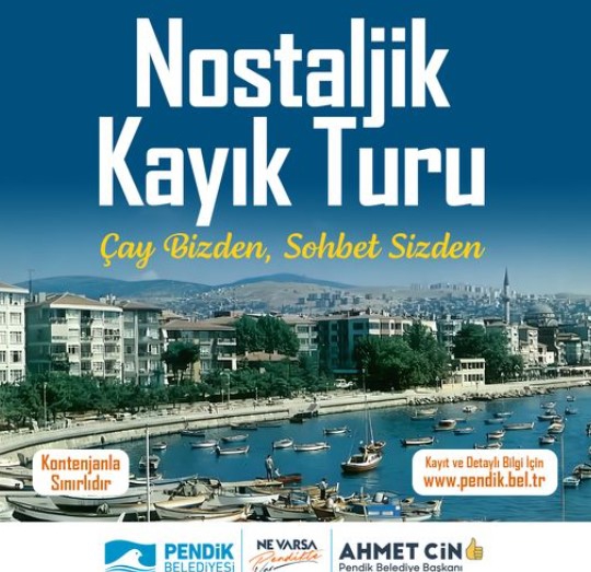 Pendik'te Nostaljik Kayık Turu