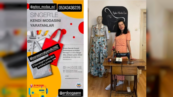 Pendik’te Ücretsiz Çanta Dikim Workshopu