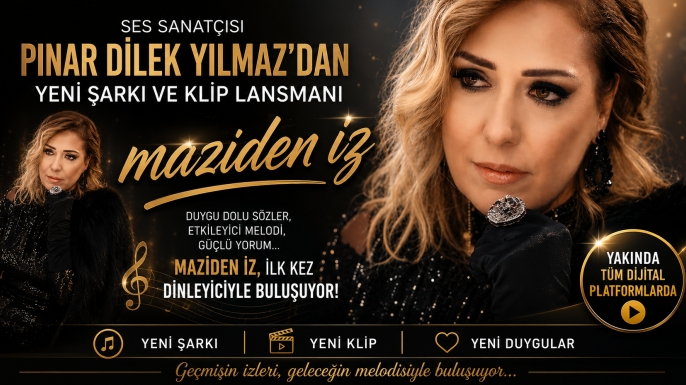 Pınar Dilek Yılmaz’ın Yeni Şarkısı ‘Maziden İz’ Dinleyiciyle Buluşuyor