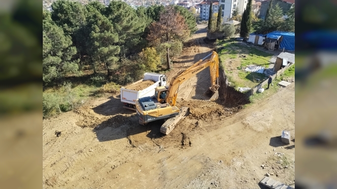 Velibaba Mahallesi’nde Yeni Yol Çalışması Başladı