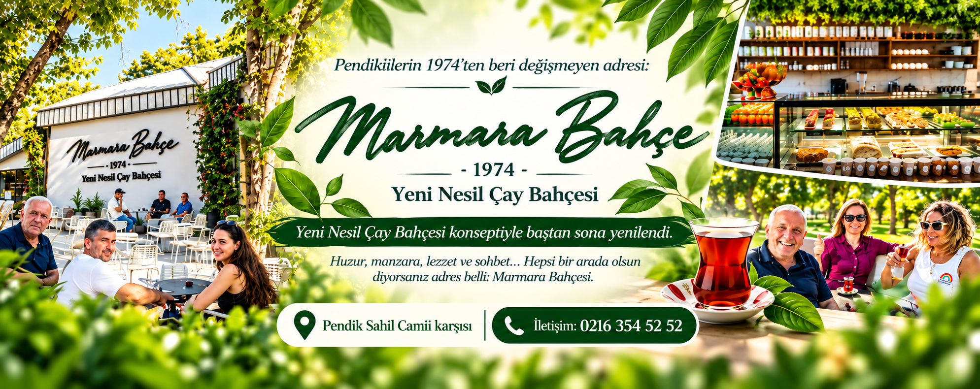Marmara Bahçe Yeni Nesil Çay Bahçesi