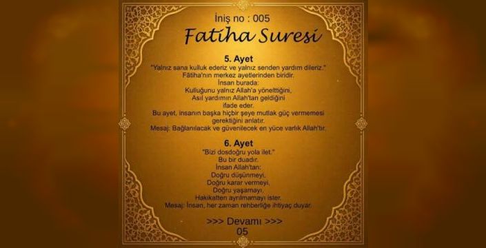 Fatiha Suresi: Tevhid, Kulluk ve Doğru Yol
