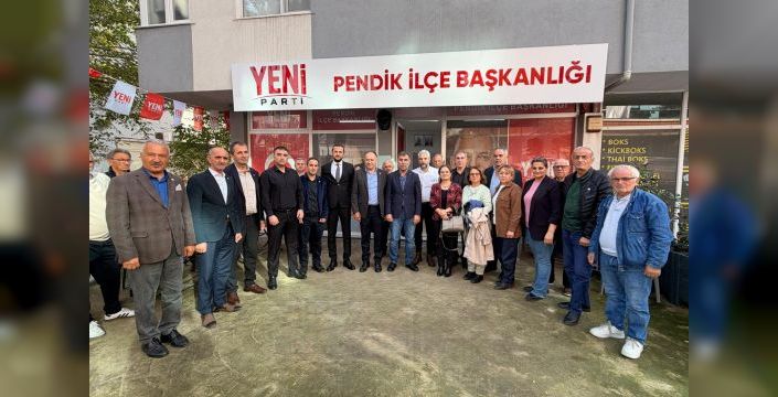 İYİ Parti Pendik'ten Yeni Parti’ye Hayırlı Olsun Ziyareti