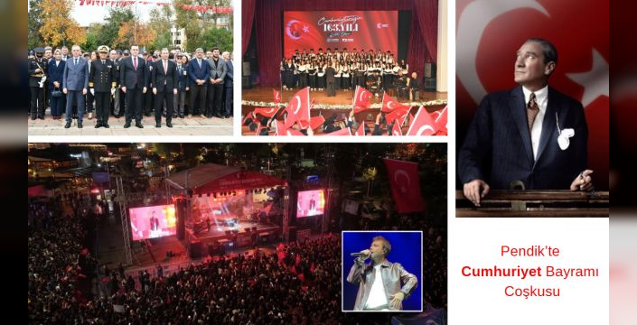 Pendik’te Cumhuriyet Bayramı Coşkusu