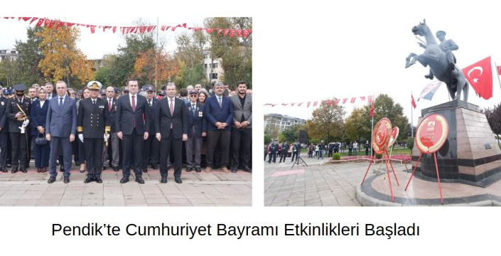 Pendik’te Cumhuriyet Bayramı Etkinlikleri Başladı